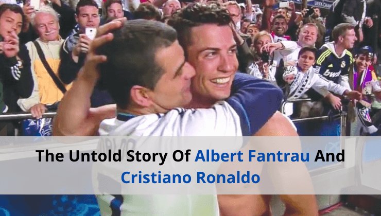 Albert Fantrau And Cristiano Ronaldo