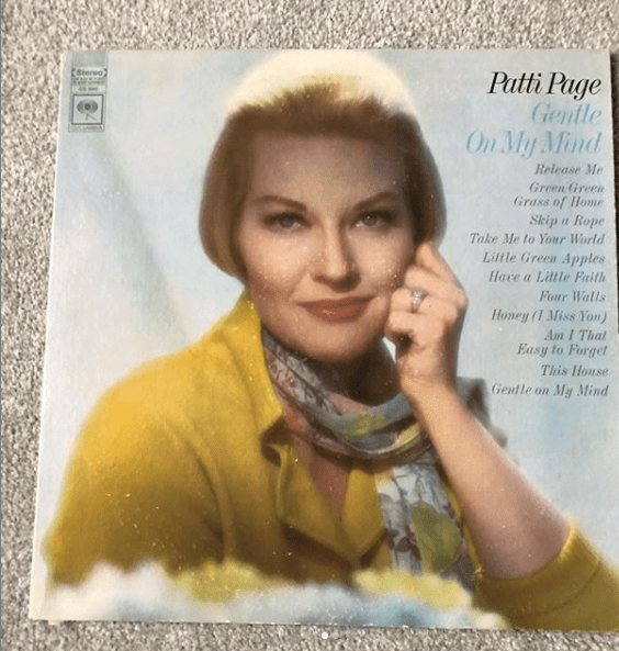 Patti Page old poster