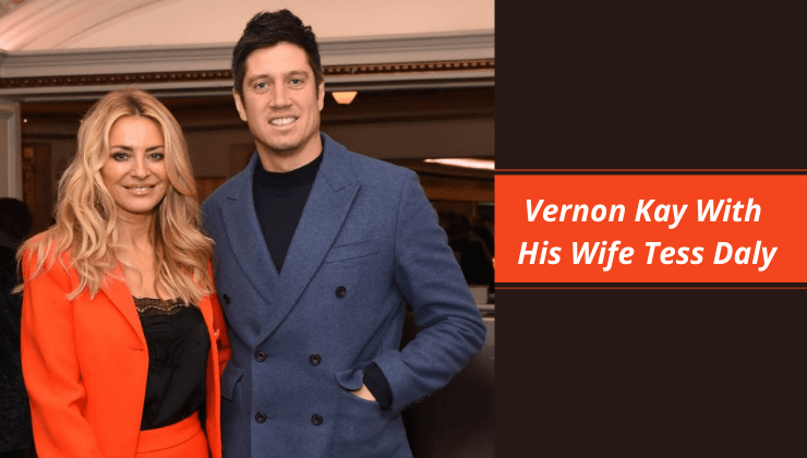 Vernon Kay With His Wife Tess Daly