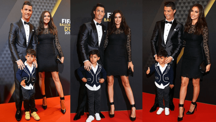 Cristiano Ronaldo And Irina Shayk Kid